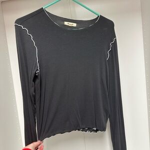 Madewell Contrast Stitch Crew Tee